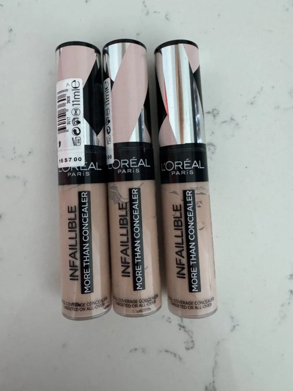 L'Oréal Infallible More Than Concealer 325 Bisque Bundle x3 NWT